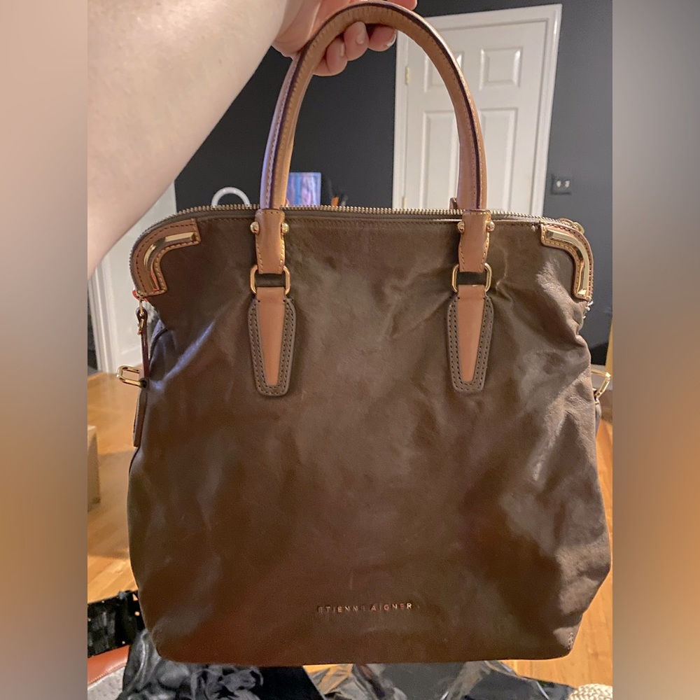 EUC Etienne Aigner leather handbag